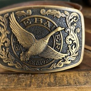 Eddie Bauer vintage belt,slightly worn,size 38,genuine Italian leather…